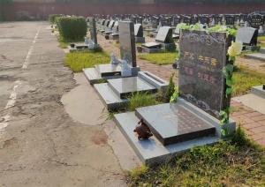 西1A區前一排平安石